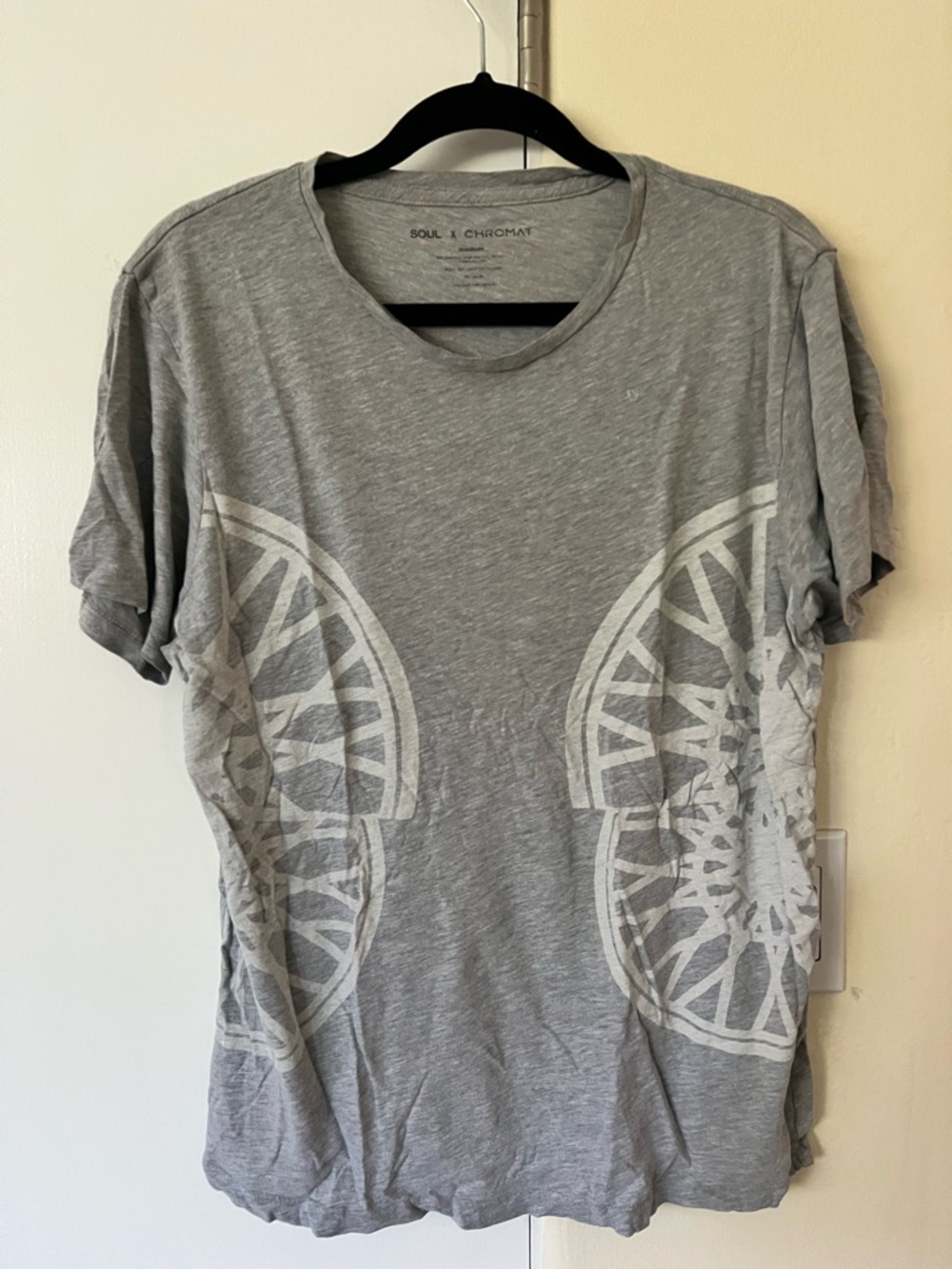 soulcycle Gray Short Sleeve Graphic Tee